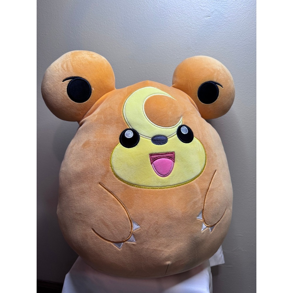 Pokemon Teddiursa Squishmallow Plush Large 16in
